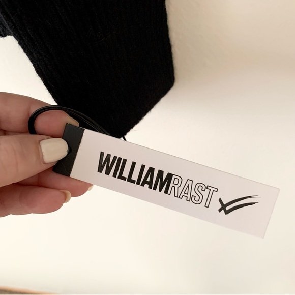 | william rast • rolled mock neck knit sweater | - Picture 3 of 9